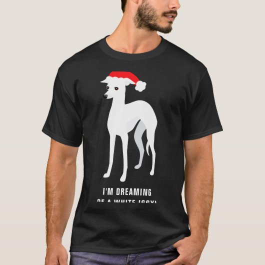 Im Dreaming Of A White Iggy Christmas T-Shirt (Vorderseite)