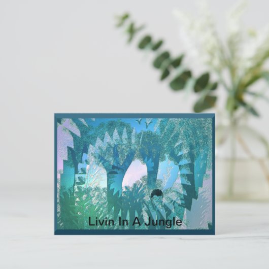 Im Dschungel der Postkarte (Stehend Vorderseite)