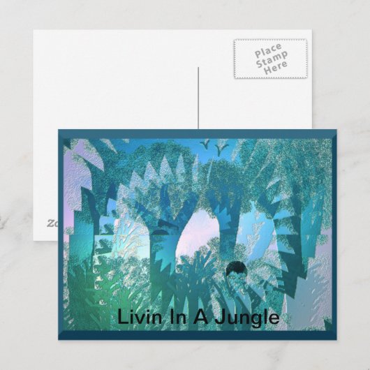 Im Dschungel der Postkarte (Vorne/Hinten)