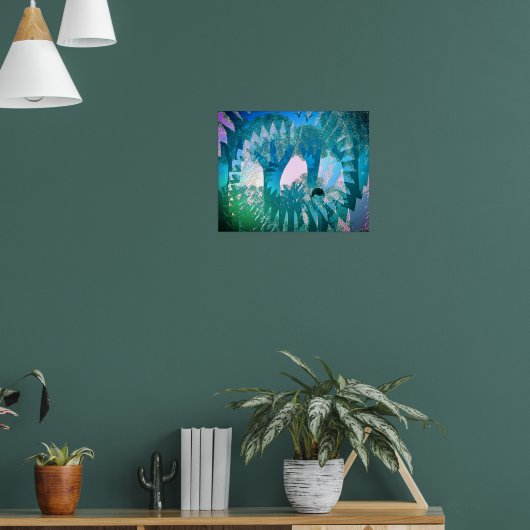 Im Dschungel-Poster Poster (Wohnzimmer 1)