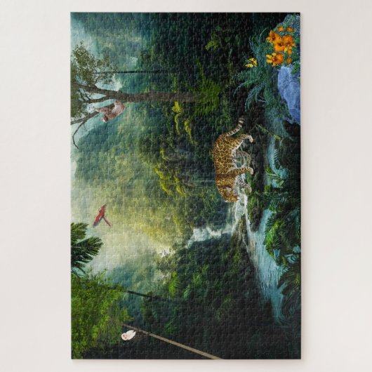 Im Dschungel Puzzle (Vertikal)