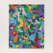Im Dschungel Puzzle (Vertikal)