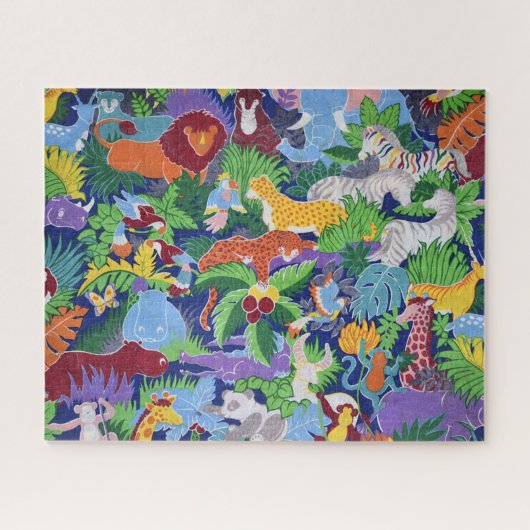 Im Dschungel Puzzle (Horizontal)