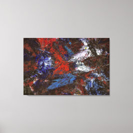 Im Dunkeln Abstrakt Leinwanddruck