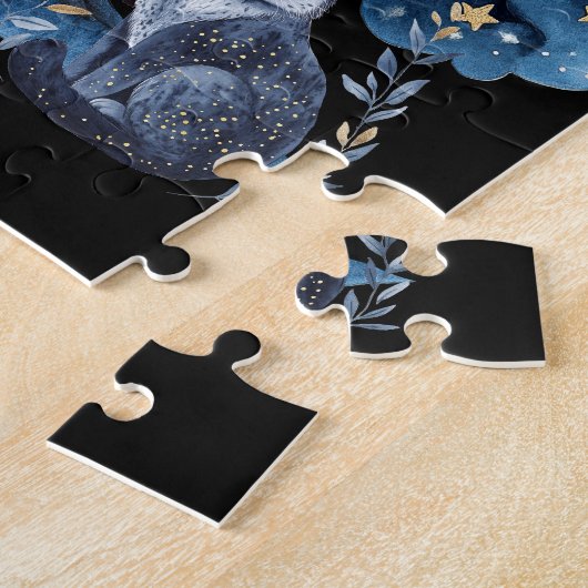Im Dunkeln der Nacht Puzzle (Seite)