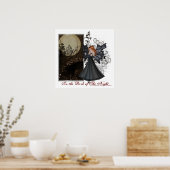 Im Dunkeln der Nachtserie - Fantasy Print Poster (Küche)