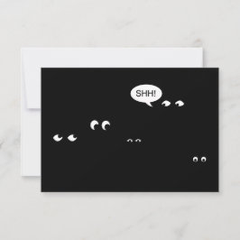 Im Dunkeln gewartet: Überraschung Party! Einladung