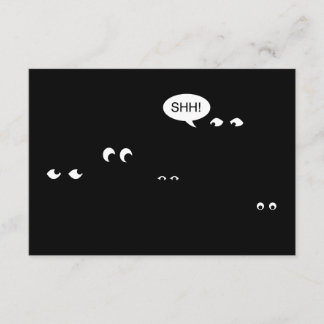 Im Dunkeln gewartet: Überraschung Party! Einladung