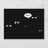 Im Dunkeln gewartet : Überraschung Party! Einladungspostkarte (Vorderseite)