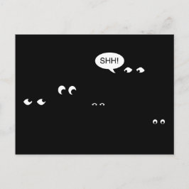 Im Dunkeln gewartet : Überraschung Party! Einladungspostkarte