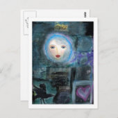 Im Dunkeln Postkarte (Vorne/Hinten)