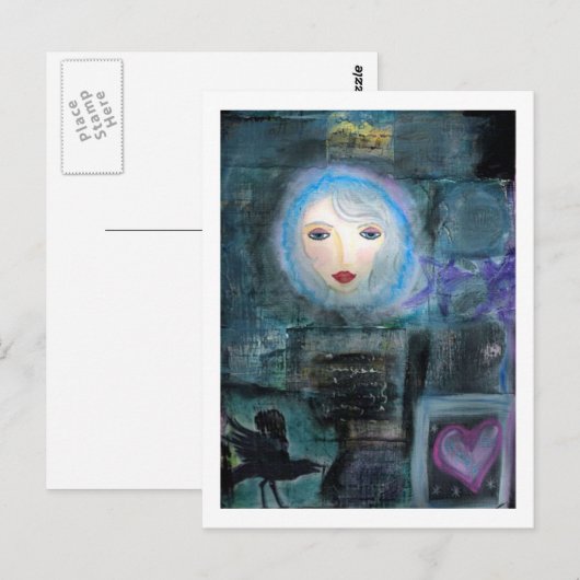 Im Dunkeln Postkarte (Vorne/Hinten)