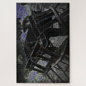Im Dunkeln vergessen Puzzle (Vertikal)