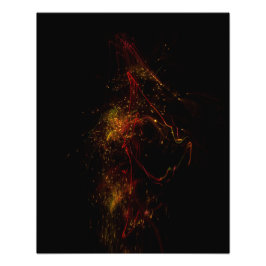 Im dunklen 16 x 20 Kodak Pro Foto Paper (Satin)