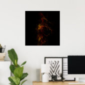 Im dunklen 24" x 24", Value Poster Paper (Matte) (Heimbüro)