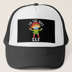 Im Ehefrau Elf Funny Weihnachtsgeschenk Truckerkappe