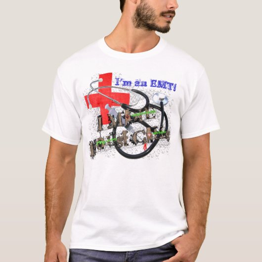 Im ein EMT! Ich mache Hausbesuche T-Shirt (Vorderseite)