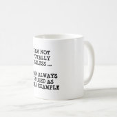 IM EIN GUTES SCHLECHTES BEISPIEL QUOTE TASSE (VorderseiteRechts)