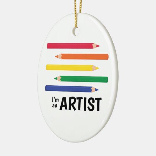 Im ein Künstler Keramikornament (Links)