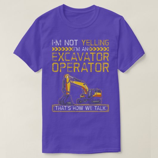 Im Ein-Umzugsoperator T-Shirt (Design vorne)