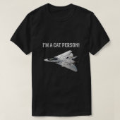 im einer Katzenperson f14 Tomcat T-Shirt (Design vorne)