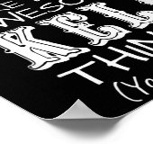 Im einfach Keli hier machen Phantastische Keli Din Poster (Ecke)