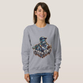 Im Einklang bleiben – Inspirierte Vibes Sweatshirt (Vorne ganz)