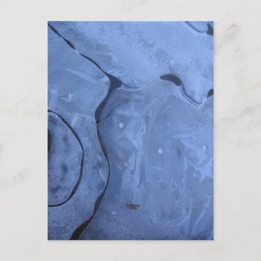 im Eis Postkarte (Vorderseite)
