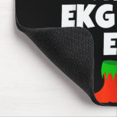 I'm Ekg Tech Elf Family Pajama Christmas Electroca Mousepad (Ecke)