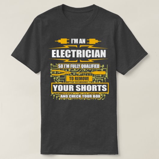 Im Electrician lizenzierte Electrical Engineer Wir T-Shirt (Design vorne)