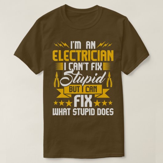 Im elektrischenLineman Wiring Wireman Electrical T-Shirt (Design vorne)