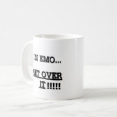 Im Emo… ERHALTEN SIE ÜBER IHM Kaffeetasse (Vorderseite Links)