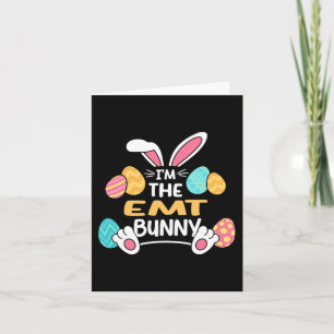 Im Emt Bunny Paramedic Ostern Karte
