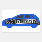 iM Enthusiasten Sticker (Vorderseite)