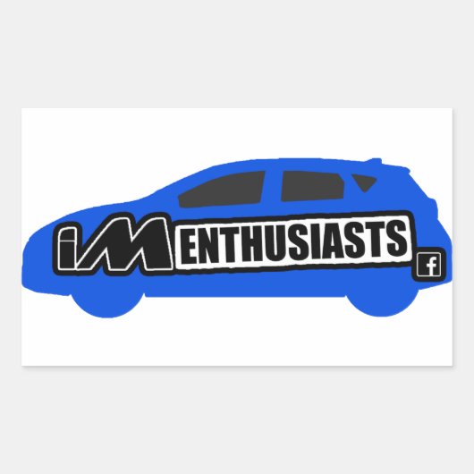 iM Enthusiasten Sticker (Vorderseite)