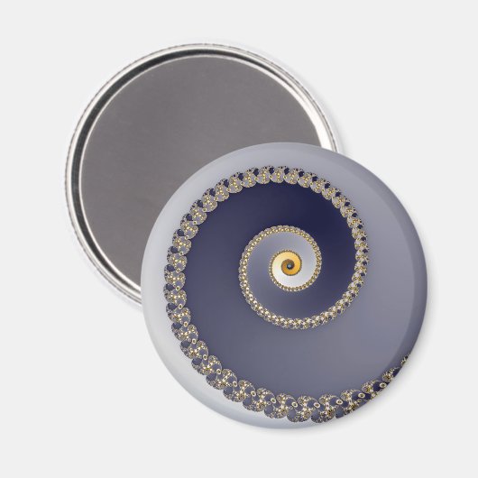 Im Erdgeschoss - Fraktal Magnet (Vorderseite/Rückseite)