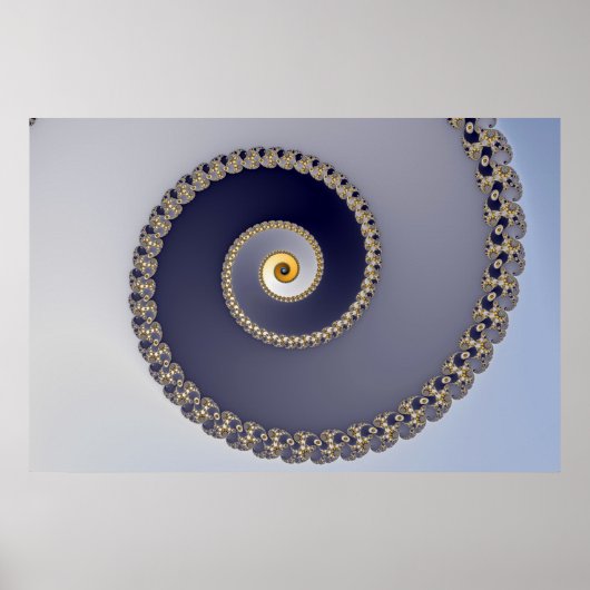 Im Erdgeschoss - Fraktal Poster (Vorne)