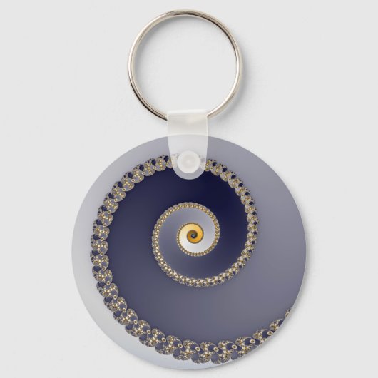 Im Erdgeschoss - Fraktal Schlüsselanhänger (Vorderseite)