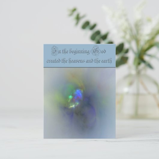 Im ersten Fraktal Postkarte (Stehend Vorderseite)