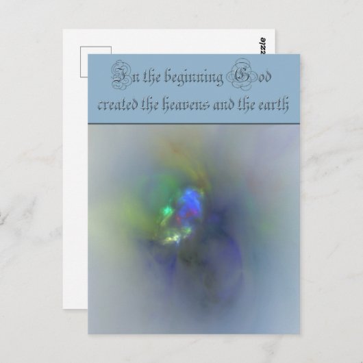 Im ersten Fraktal Postkarte (Vorne/Hinten)