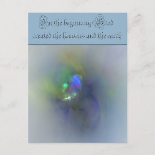 Im ersten Fraktal Postkarte (Vorderseite)