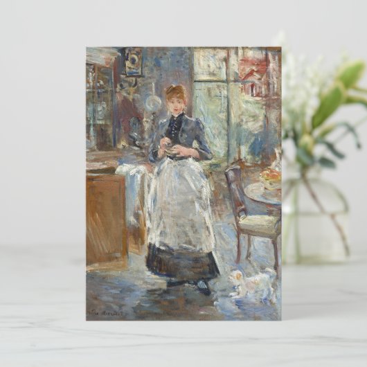Im Esszimmer | Berthe Morisot (Stehend Vorderseite)