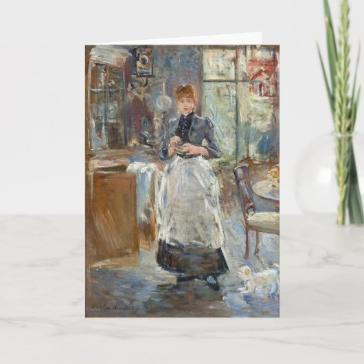 Im Esszimmer | Berthe Morisot Karte (Vorderseite)