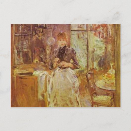 Im Esszimmer Postkarte (Vorderseite)