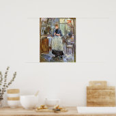Im Esszimmer von Berthe Morisot Poster (Küche)