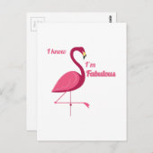 Im Fabulous Postkarte (Vorne/Hinten)