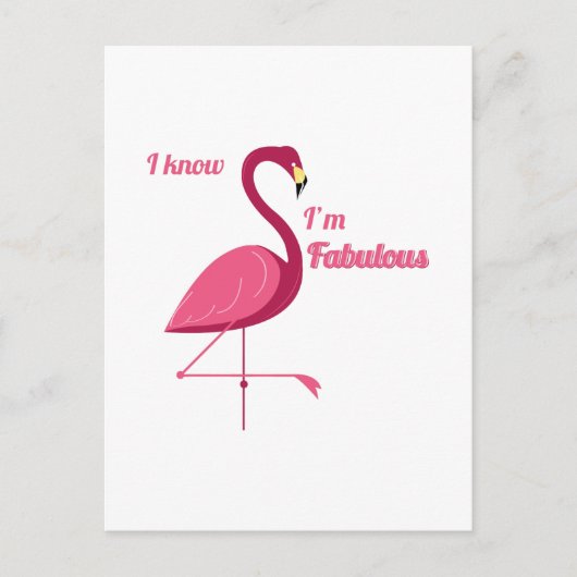 Im Fabulous Postkarte (Vorderseite)