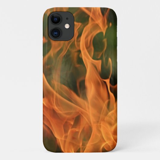 Im Fall eines Feuer-Flammen-Handys Case-Mate iPhone Hülle (Rückseite)