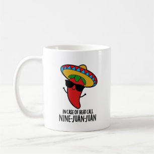 Im Fall von Heat Call neun Juan Juan mexikanische  Kaffeetasse