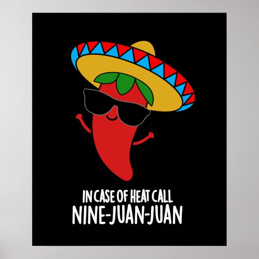 Im Fall von Heat Call neun Juan Pun Dark BG Poster (Vorne)